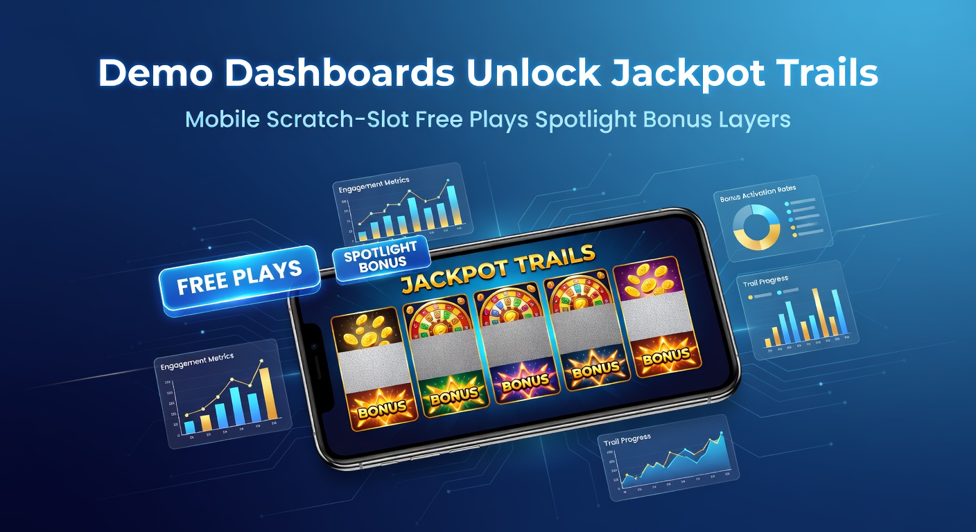 Close-up of a mobile scratch-slot demo with layered bonus overlays and a illuminated jackpot trail progressing toward the top prize