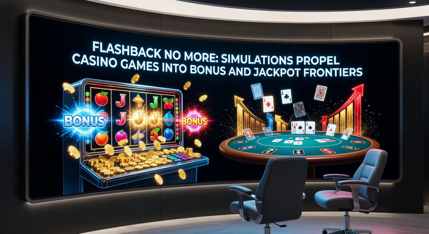 Vibrant casino slot simulation displaying cascading bonus symbols and escalating jackpot meters on a sleek digital interface