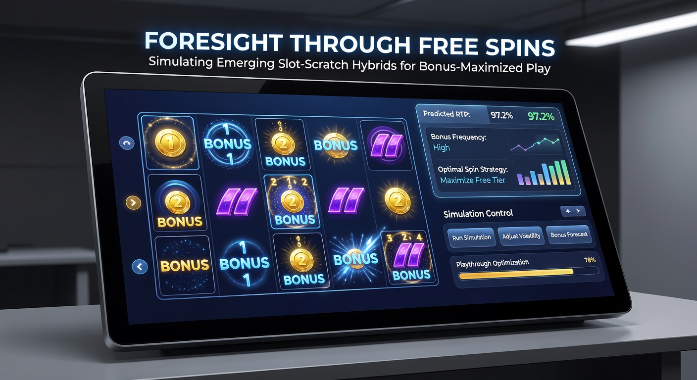 Player interface during a free spin simulation on a slot-scratch hybrid, displaying bonus meter buildup and scratch-reveal animation