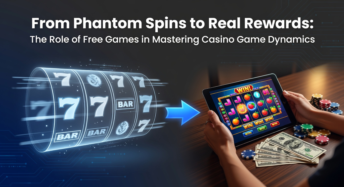 Casino player engaging with a free slot demo on a tablet, spins whirling without real stakes