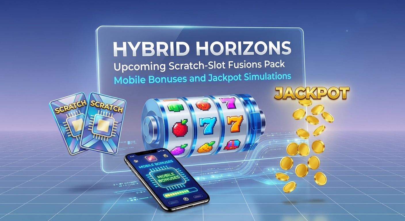 Vibrant mobile screen showing a hybrid scratch-slot game interface with spinning reels and instant scratch panels, highlighting bonus multipliers and jackpot meters