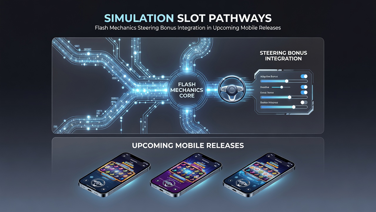 Close-up of bonus integration screen in a mobile slot simulation with flash animation overlays